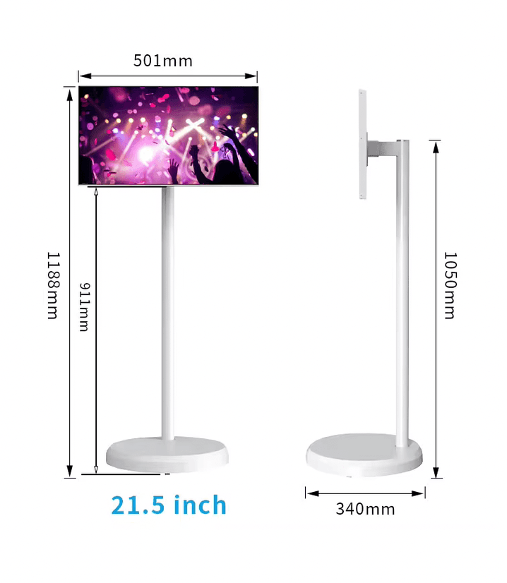 Portable Android Touchscreen — White