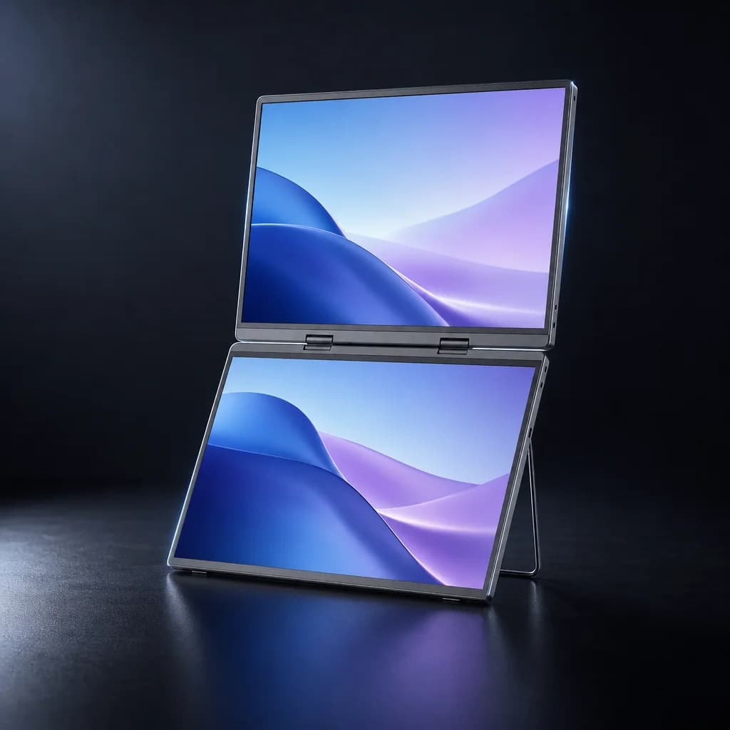 UStation Delta 15.6" Dual-Screen Portable Monitor — view 1